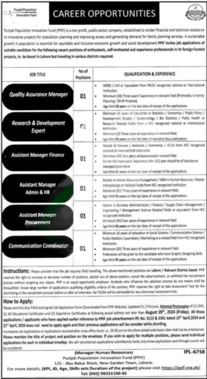 Punjab Population Innovation